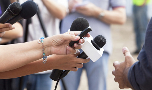 media interview