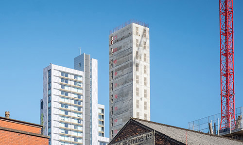 Skyscraper in Manchester